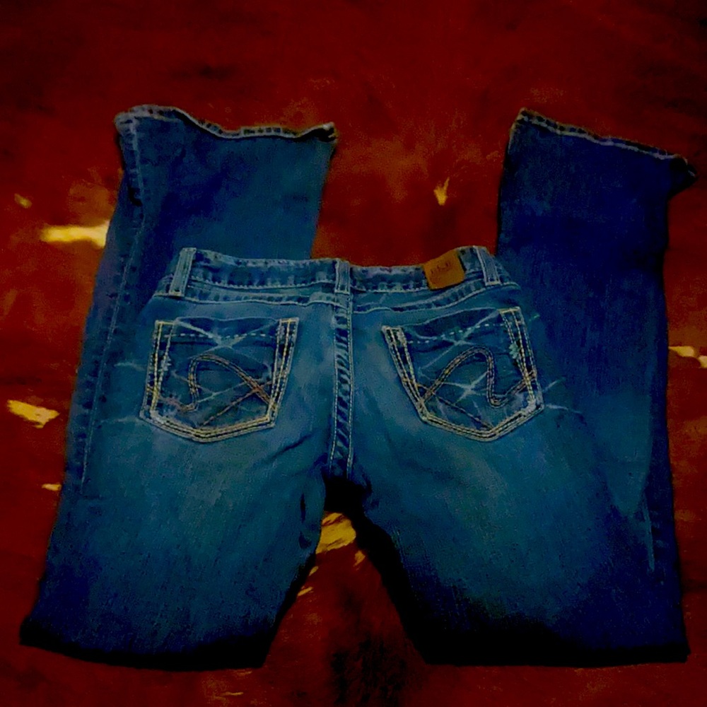 BKE star flare jeans